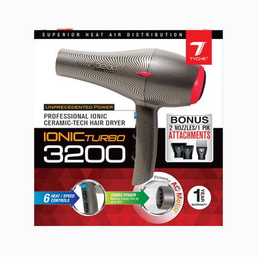 Tyche Ionic Turbo 3200 - ANNS BEAUTY SUPPLY